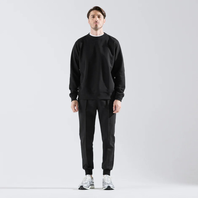 Real Silky Cotton Jersey フレンチテリースウェットシャツ