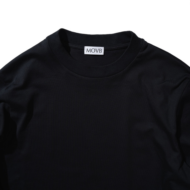 Real Silky Cotton Jersey ジャケットフィット ロングTシャツ