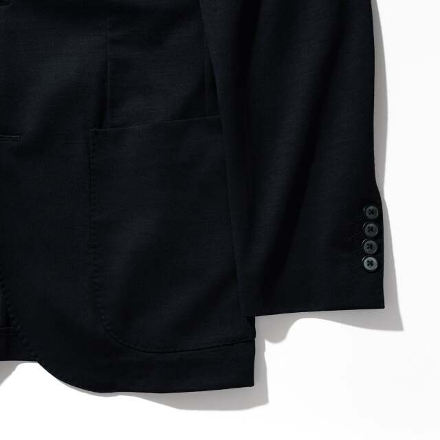 Helix Wool Jersey シングル3Bクラシック テーラードジャケット