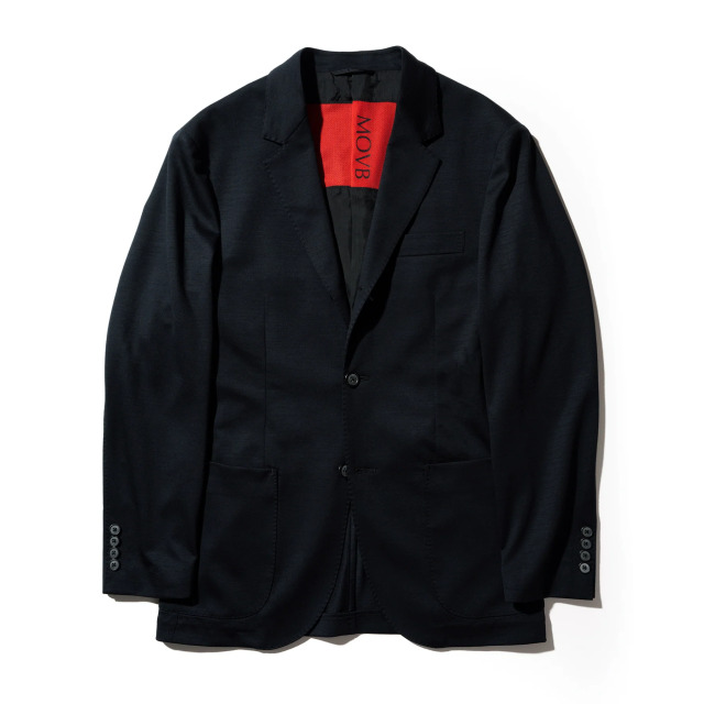 HELIX WOOL スタンドライダース ブラック MOVB（モーヴ）44(M) Helix Wool Jersey シングル3Bクラシック テーラードジャケット