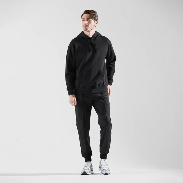 Real Silky Cotton Jersey フレンチテリーフーディー