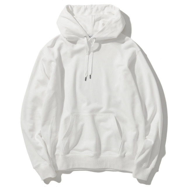 Real Silky Cotton Jersey フレンチテリーフーディー