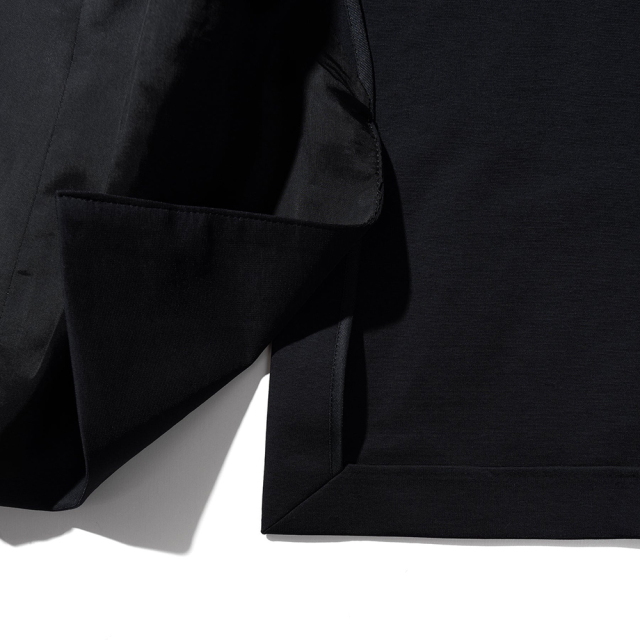 Duplex Cotton Jersey シングル2Bノッチド・トラベルジャケット