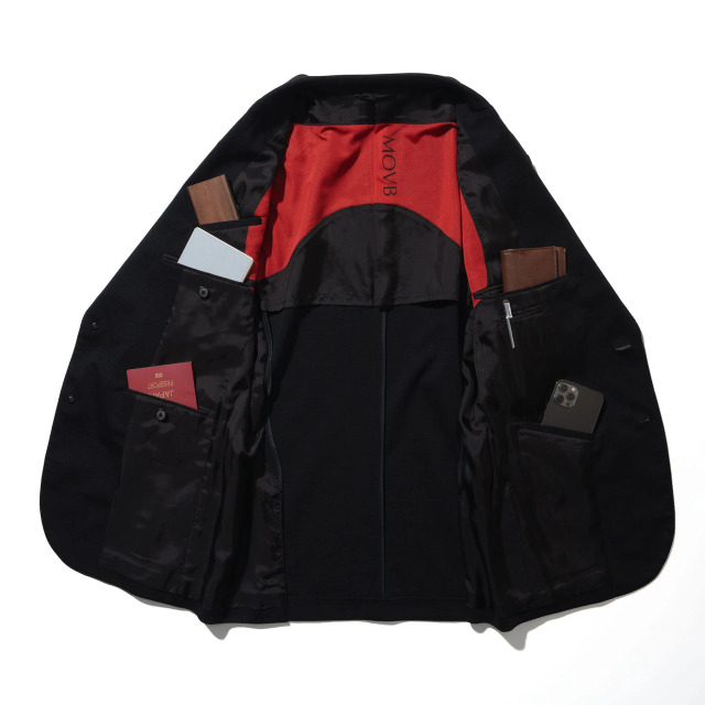 MOVB Duplex Cotton Jersey 2Bシングルジャケット 44 MOVB Duplex Cotton Jersey 2Bシングルジャケット 44 PT-010PRBK1.jpg