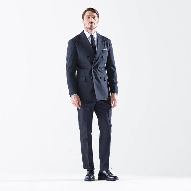 Duplex Cotton Jersey ダブル6Bトラベルジャケット