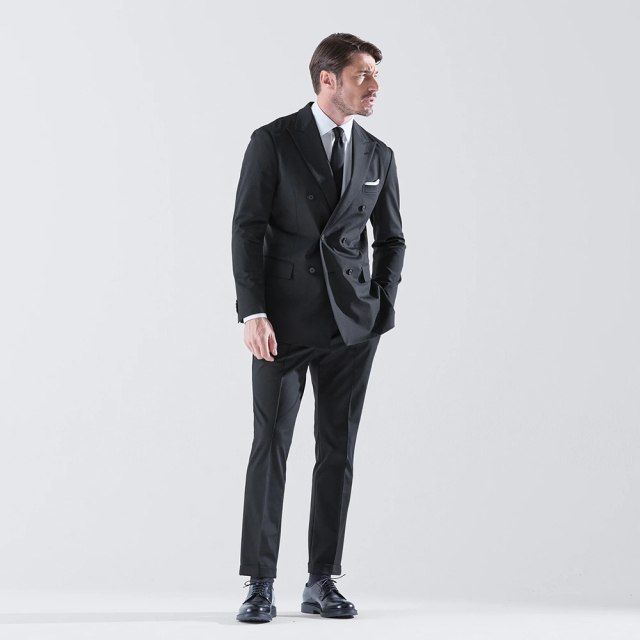 Duplex Cotton Jersey ダブル6Bトラベルジャケット