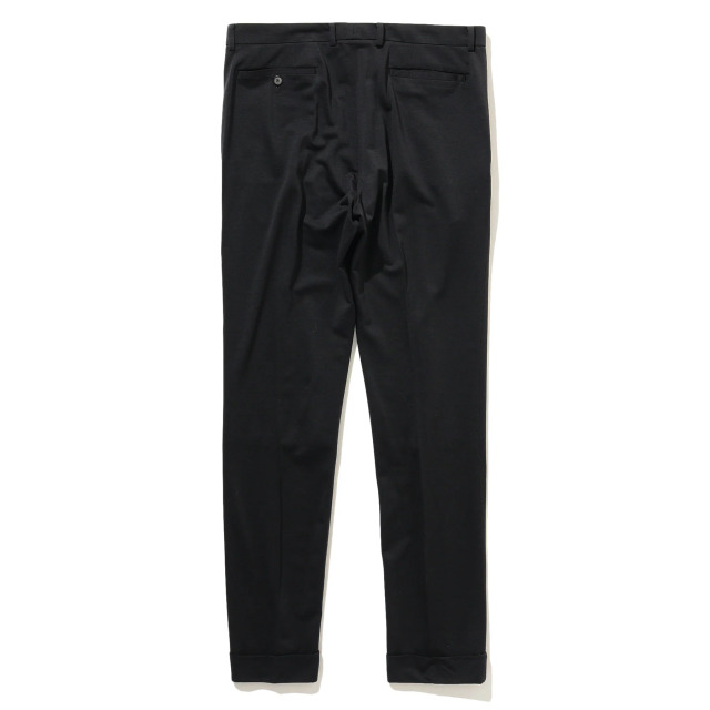 【中古】MOVB Helix Wool Jerseyスリムテーパードスラックス HELIX WOOL JERSEY スリムテーパードスラックス コスモネイビー