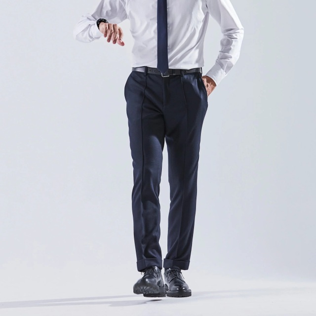 MOVB,モーヴ,パンツ,ウール,日本製,テーパードパンツ,スラックス