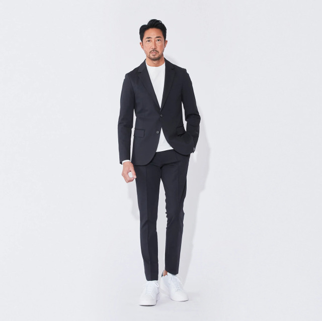 MOVB (干場) Duplex Cotton Jersey トラベルスラックス Duplex Cotton Jersey フレックスモーショントラベルスラックス Type2