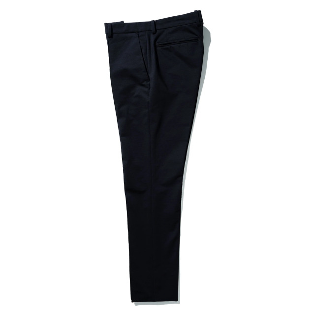 Duplex Cotton Jersey スリムテーパード トラベルスラックス