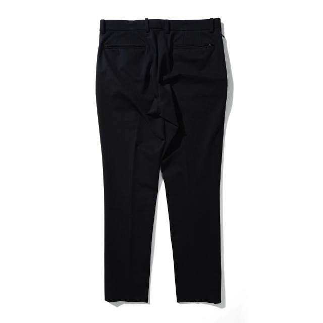 Duplex Cotton Jersey スリムテーパード トラベルスラックス