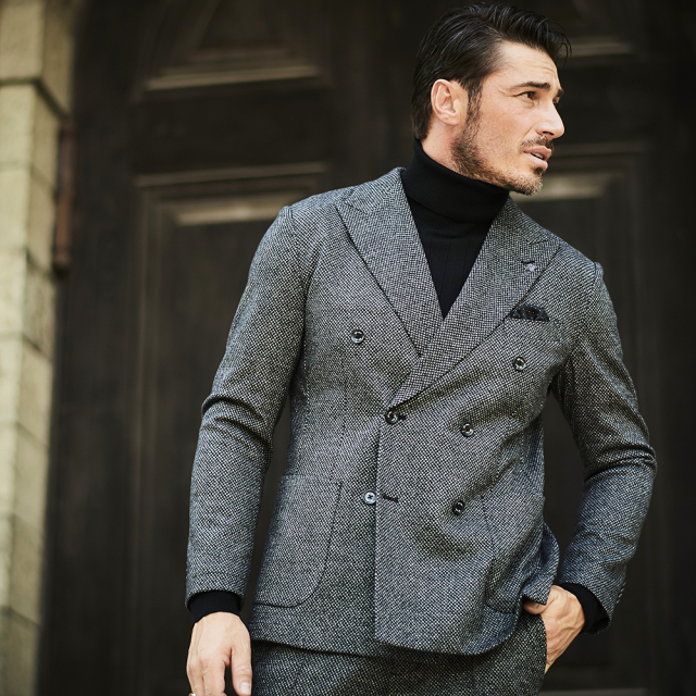 ジーステージ,G-STAGE,ウールジャージ,セットアップ,ジャケット,パンツ,スーツ,秋,冬