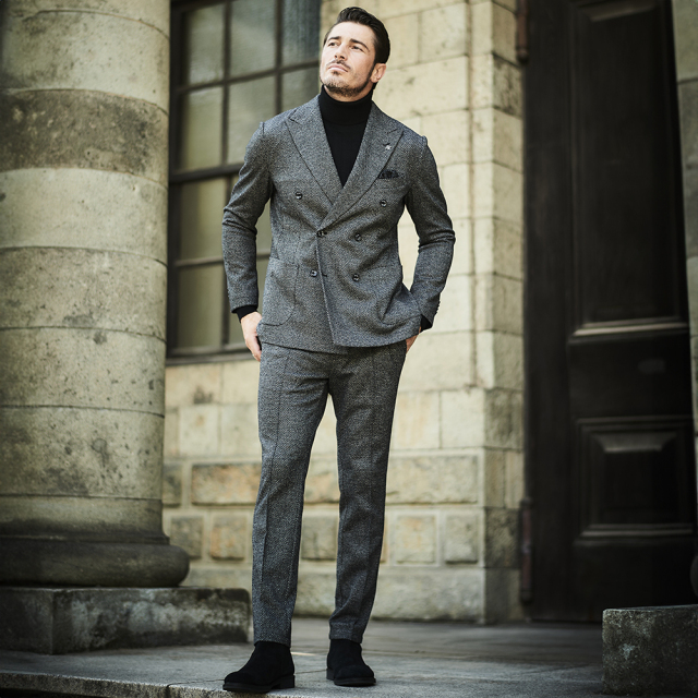 ジーステージ,G-STAGE,ウールジャージ,セットアップ,ジャケット,パンツ,スーツ,秋,冬