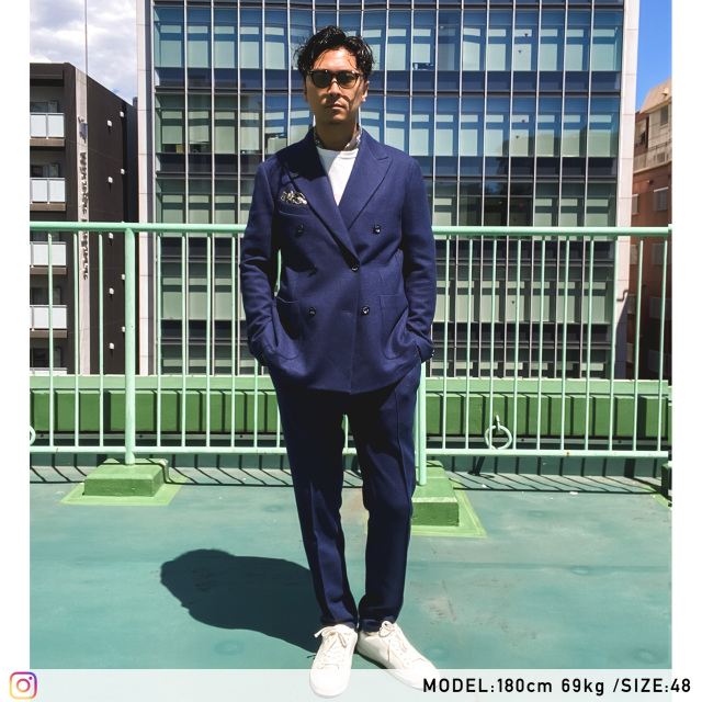 選べるセットアップ】ウールジャージセットアップ ハニカム