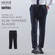 MOVB,モーヴ,パンツ,ウール,日本製,テーパードパンツ,スラックス