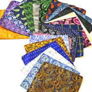 ポケットチーフ　チーフ　ペイズリー　チェック　フラワー l10904 G-stage ジーステージ