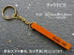 ホテルキーホルダー（チャクテビガ）