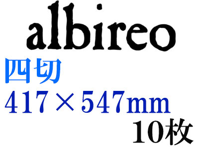 ホルベイン　アルビレオ水彩紙　２１８ｇ　中目　四切（４１７×５４７ｍｍ）　１０枚