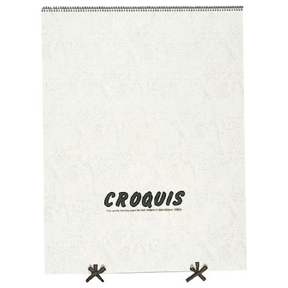 ホルベイン クロッキーブック No.550 木炭紙判(650×500mm) 額縁画材