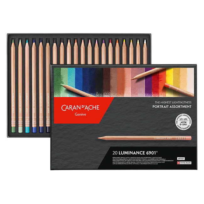 カランダッシュ　ルミナンス ６９０１　ポートレート２０色セット 紙箱入