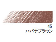 デザイン パステル色鉛筆　４５ ハバナブラウン