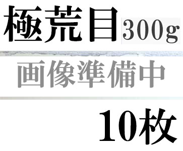 ファブリアーノ水彩紙　極荒目　３００ｇ　５６０×７６０ｍｍ　１０枚組