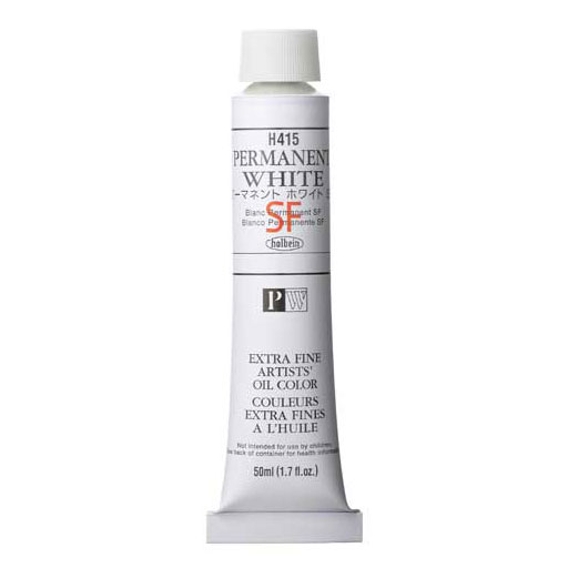 ホルベイン油絵具　Ｈ４１５ パーマネントホワイトSF　１０号（５０ｍｌ）
