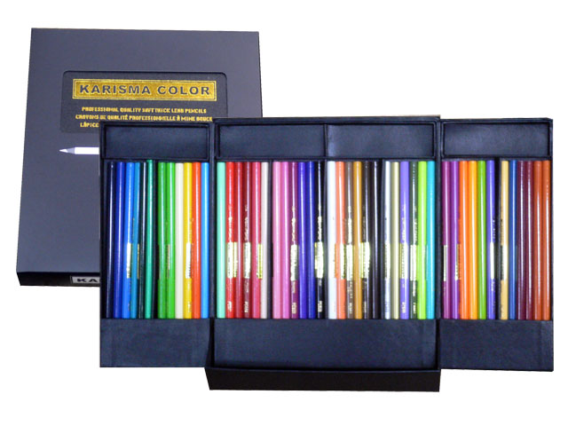 サンフォード カリスマカラー 色鉛筆48色セット 額縁画材ドットコム