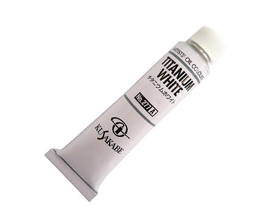 278 パーマネントホワイト ６号（20ml）[クサカベ油絵具]