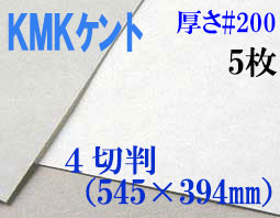 ミューズ　KMKケント＜＃２００＞ ４切判 ５枚