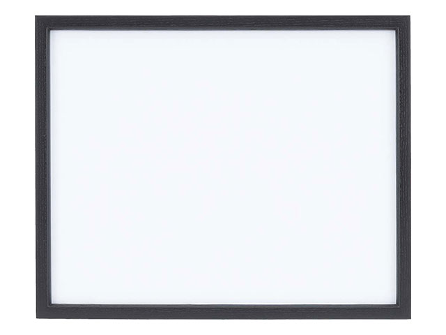 同志舎 デッサン額 Ｌ型 黒 [水彩・デッサン用額縁]
