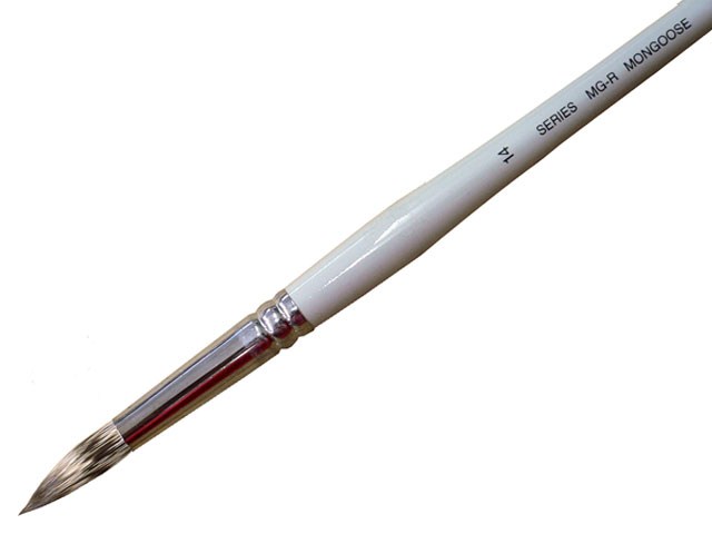 ホルベイン マングース画筆＜軟毛＞ ＭＧ－Ｒ（ラウンド） Ｎｏ．１４
