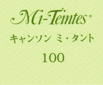 キャンソン　ミ・タント　１００ ライム