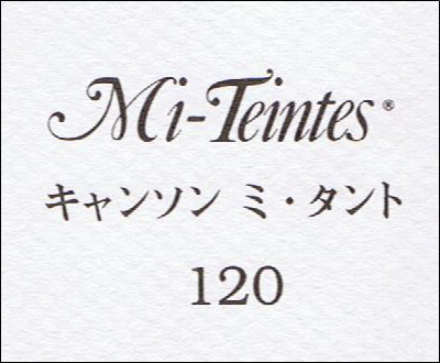 キャンソン　ミ・タント　１２０ パールグレー