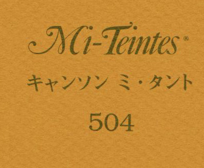 キャンソン　ミ・タント　５０４ アンバー