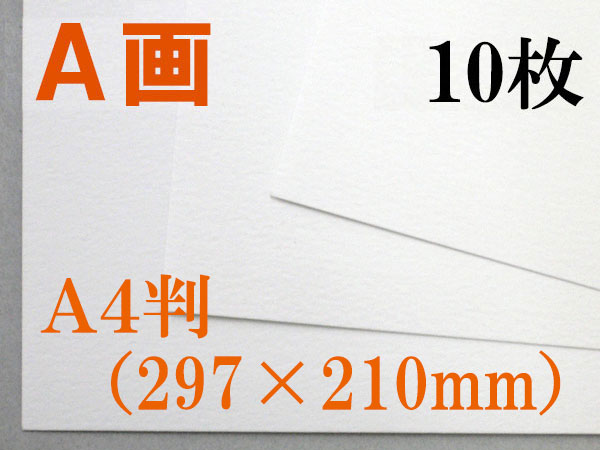 ミューズ　Ａ画用紙＜厚口１６２.７ｇ＞　Ａ４判 10枚
