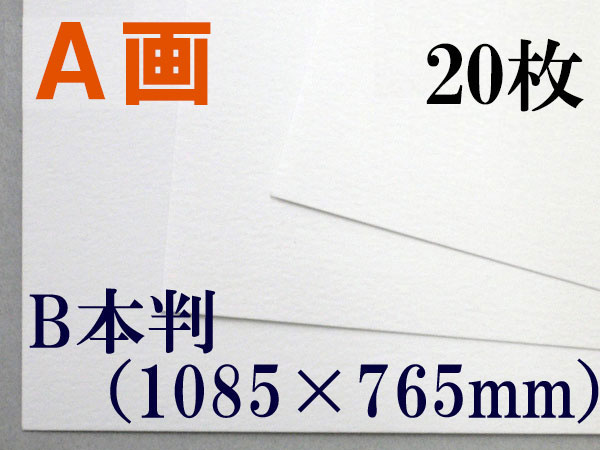 ミューズ　Ａ画用紙＜厚口１６２.７ｇ＞　Ｂ本判　２０枚