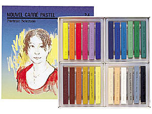ヌーベルカレーパステル人物画用２４色セット