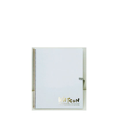 ミューズ ホワイトワトソン HW-2403　Ｆ３ スパイラル綴じ（特厚口239g）[スケッチブック]