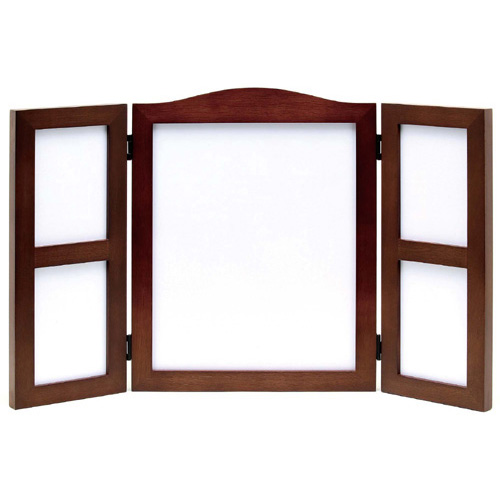 ナチュラルフォトフレーム RB15280C 左右Ｌ判４穴、中央インチ判[ラーソンジュール]