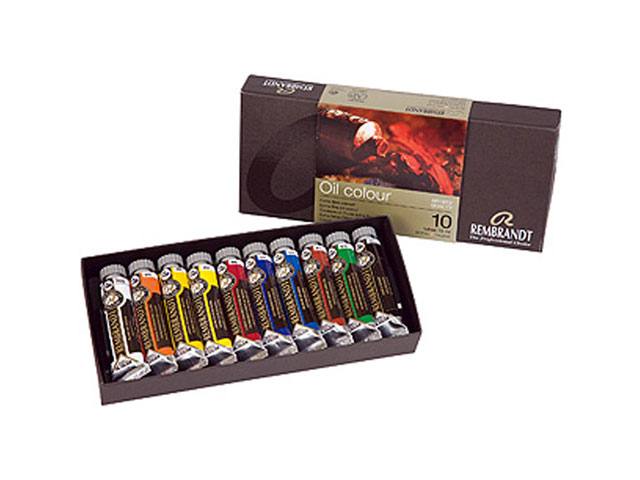 レンブラント油絵具：10色セット