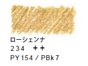 ヴァンゴッホ水彩色鉛筆　２３４ ローシェンナ