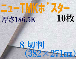 ミューズ　ニューTMKポスター＜特厚口186.5K＞ ８切判 １０枚