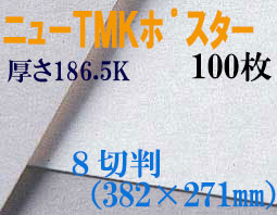 ミューズ　ニューTMKポスター＜特厚口186.5K＞ ８切判 １００枚