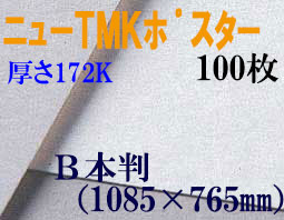 ミューズ　ニューTMKポスター＜厚口172K＞ Ｂ本判 １００枚