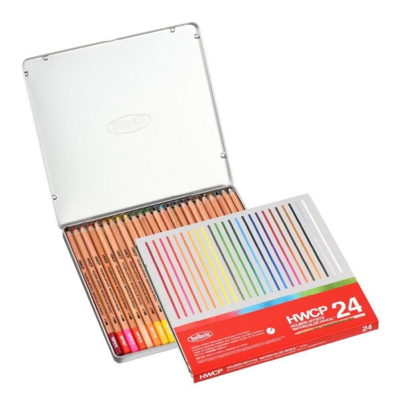 ホルベイン 水彩色鉛筆２４色セット WP192