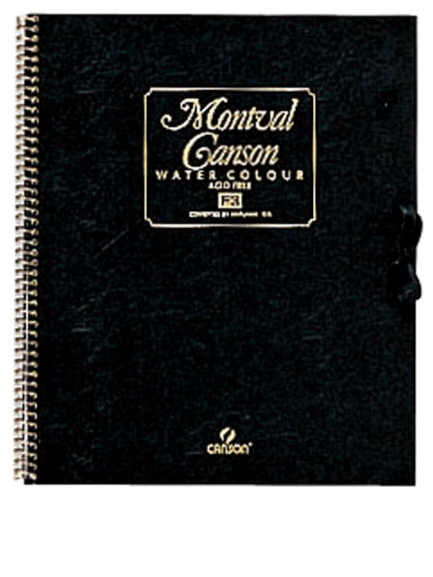 モンバルキャンソン水彩紙 スパイラル F3号[スケッチブック] 額縁