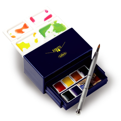 固定水彩絵具セット