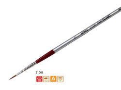 ホルベイン リセーブル画筆 2100R（ラウンド） No.0（油彩アクリル兼用）