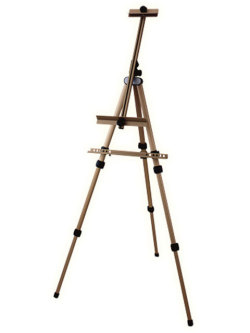 ホルベイン ニューシルバー 水平イーゼル 3段式 No.WL-113 [野外・携帯